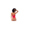 Ensemble 3 pièces rouge  MAL8904RD